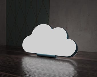 SWEET DREAMS - Cloud night light glow in dark for kids | table lamp child bedroom | bedside lamp | soft light | birth gift for baby deco