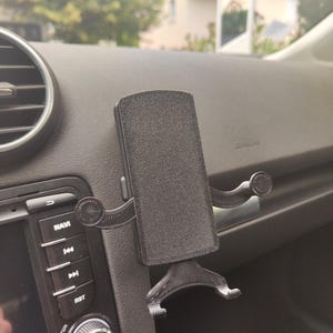 Universal adapter for original Audi phone holder fixed on dashboard | Compatible A2 A3 S3 RS3 TT A4 S4 RS4 A5