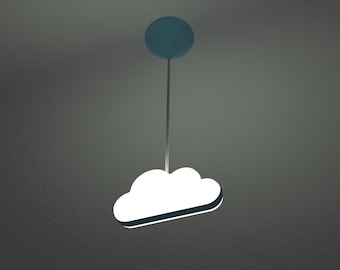SWEET DREAMS - Cloud night light glow in dark for kids | ceiling light child bedroom | ceiling pendant | soft light | birth gift for baby