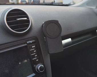 Universal magnetic adapter for original Audi phone holder fixed on dashboard A2 A3 8P 8PA S3 RS3 TT 8N A4 B7 8E S4 RS4 A5 Skoda Octavia 2