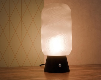 ONDINE - Table lamp | desk lamp | bedside lamp | mood light sleek modern elegant design | minimalist wavy pattern