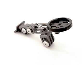 All titanium computer mount for Syncros Scott Foil Aero 1.5 and RR 1.5 2.0 2.5 St-R100-AL St-R300-AL bike stem Garmin Wahoo Bryton Giant