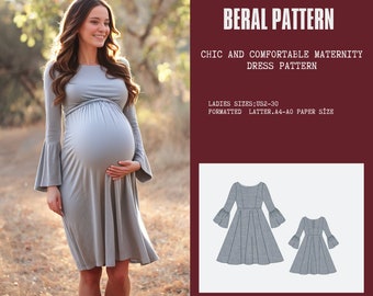 chinese dress ladies Comfortable Cartoon Cotton Fashion Maternity Dress main image 1