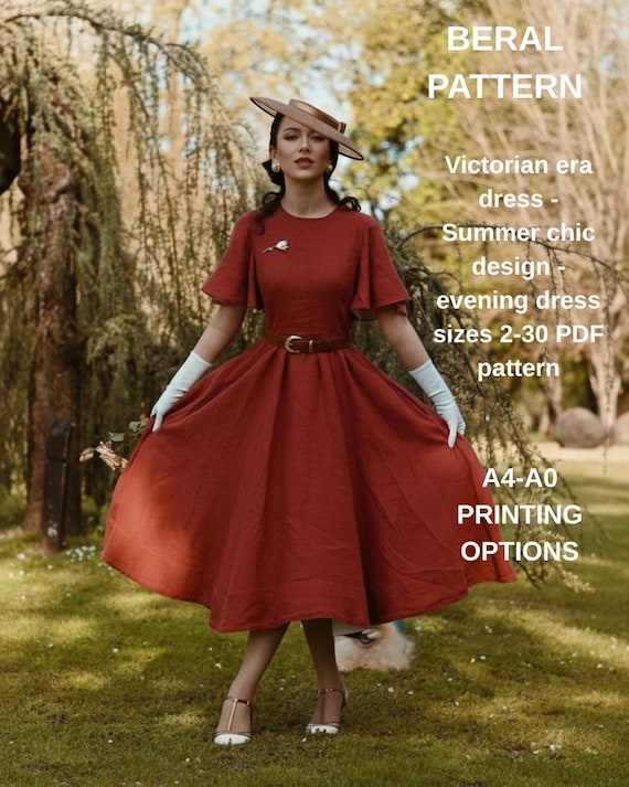 Victorian era dress - Summer chic Design