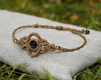 Macrame Bracelet - 'Whirl'