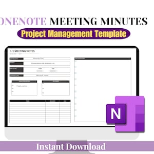 Onenote Meeting Templates for Work Professionals Meeting Notes