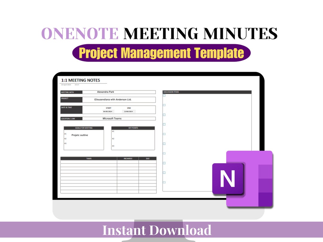 Onenote Meeting Templates for Work Professionals, Meeting Notes Onenote Meeting Templates for Work Professionals, Meeting Notes