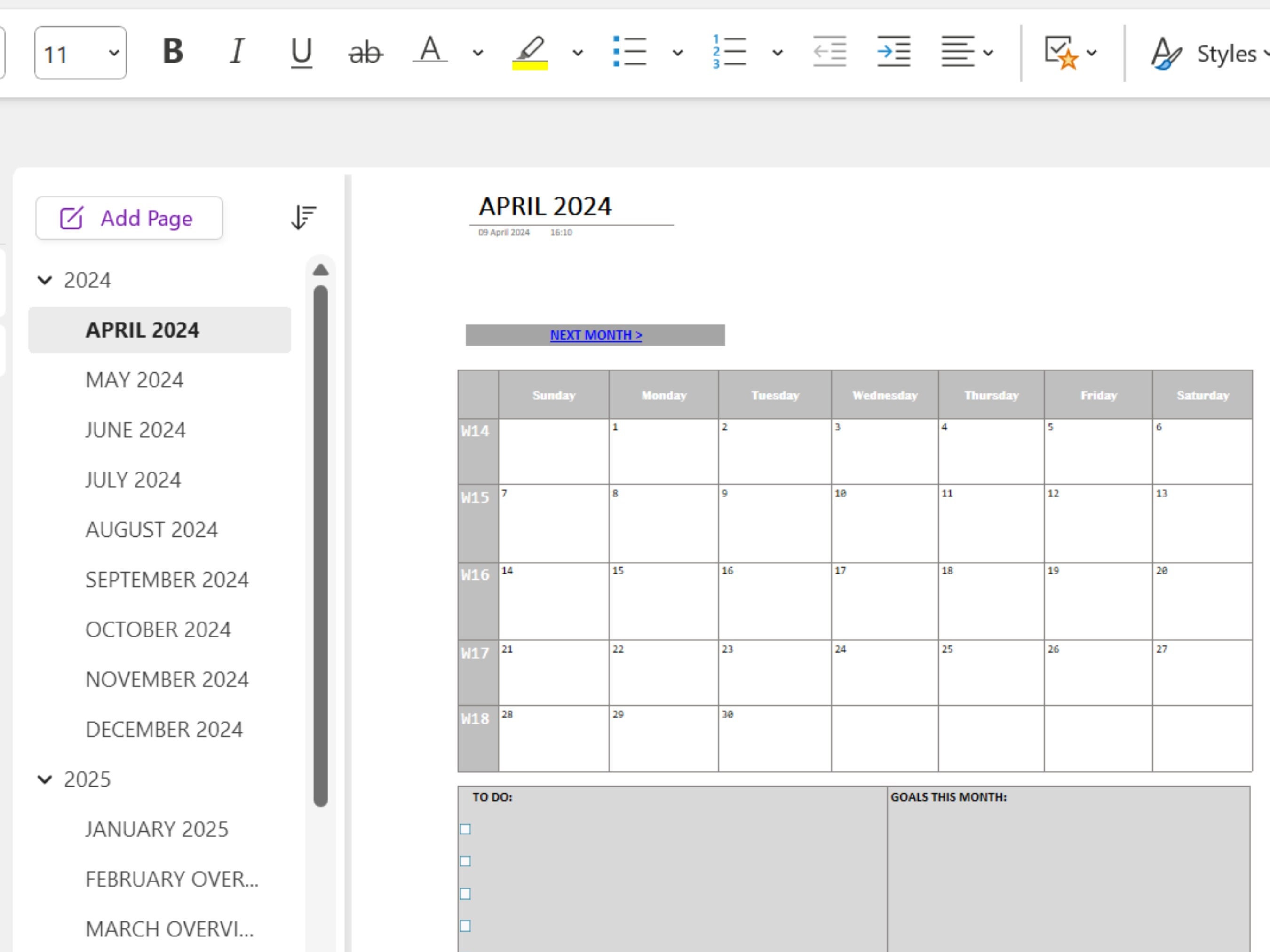 Editable Onenote 2024 2025 Hyperlinked Calendar Onenote Calendar 2024 Editable Onenote 2024 2025 Hyperlinked Calendar Onenote Calendar 2024