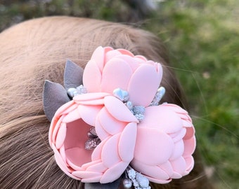 Gift for mom • Barrette • scrunchy made of foam Eva • Mothers Day • Gift for a girl • Gift for a child• Present