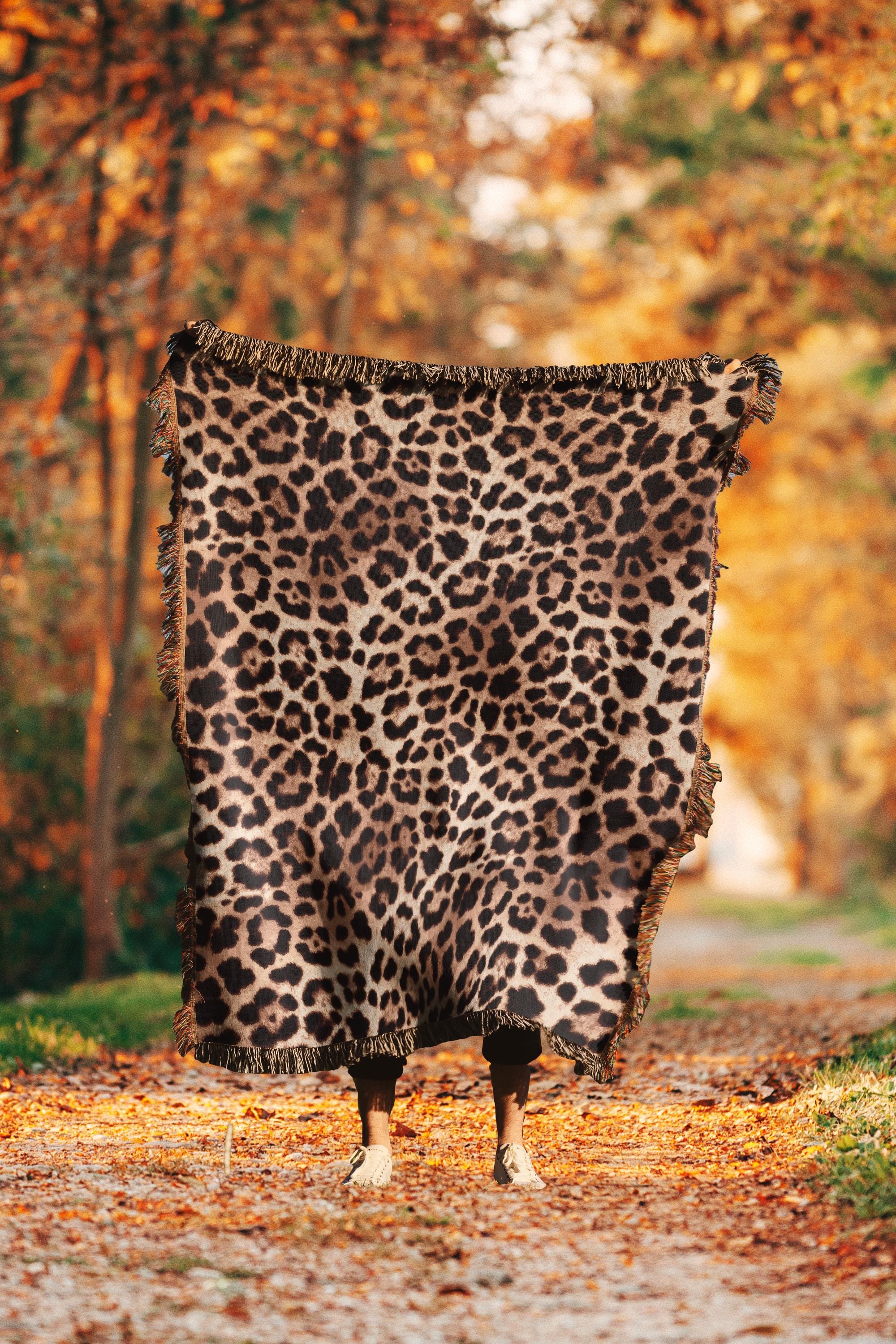Leopard Blanket Etsy Canada