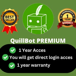 QuillBot Premium Account for 1 Years