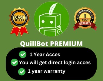 QuillBot Premium-account voor 1 jaar