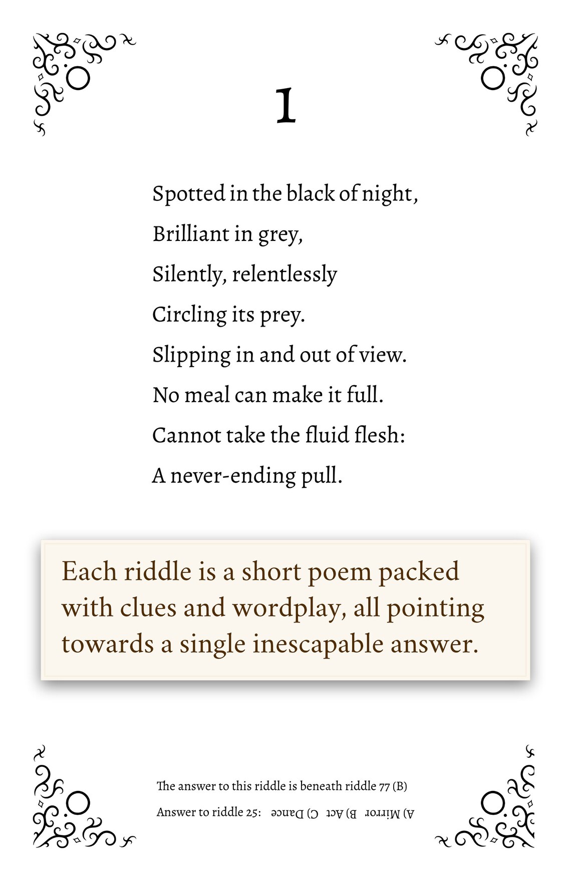 Enigmata: 100 Lyrical Riddles (a Book of Riddle-poems for Fans of ...
