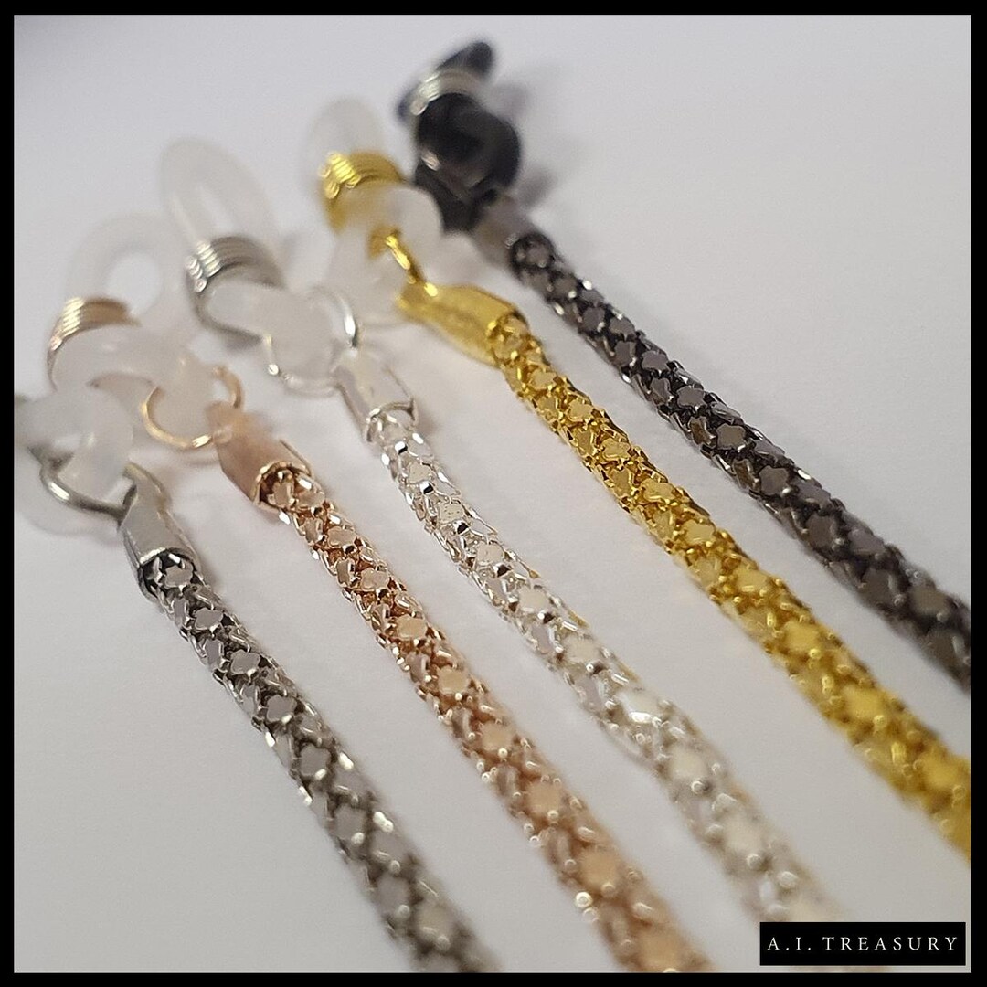 Glasses Chain Metal Soft Rope Cord Lanyard Strap Reading Sunglasses ...