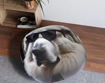 Handcrafted Dog Pillow - Cute and Cozy Pet Design - Plush Decorative Cushion - Perfect Gift for Dog Lovers - Unique Home Decor Accent