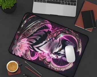Handcrafted Gaming Mouse Pad - Premium Quality Desk Mat - High-Precision Surface - Unique Gamer Gift - Durable and Stylish Design pads