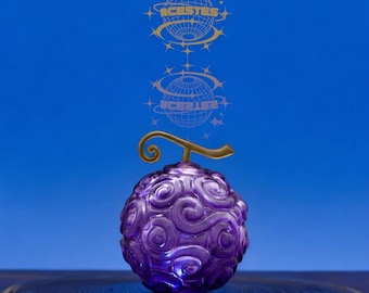 Devil Fruits Figures - Handcrafted Collectible Jewelry - Unique Anime Inspired Charmss Gomu Gomu, Mera Mera, Ope Ope and Yami Yami nika nika