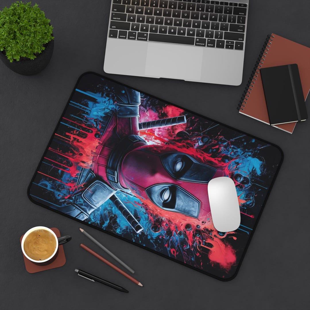 Desk Mat Handcrafted Gaming Mouse Pad - Large Non-slip Desk Mat - High ...