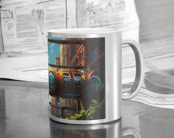 Handcrafted Ceramic Mug Unique Artisan Coffee Cup - Rustic Pottery Design -Perfect Gift for Tea & Coffee Lovers Handmade Stoneware Drinkware