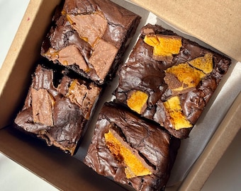 Gluten Free Brownie & Blondie Slices (Pack of 4)