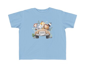 Tiny Zoo Threads T-shirts adorables animaux pour tout-petits