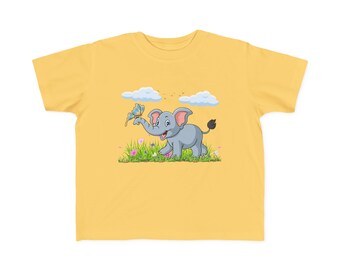 T-shirt Elephant Elegance pour tout-petits