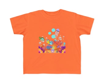 Camiseta para niños pequeños Ocean Odyssey Underwater Wonderland