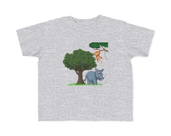 T-shirt Rhino Rumble pour tout-petits Safari Adventure