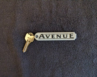 Alliance RV Avenue logo key tag