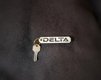 Alliance RV Delta logo key tag