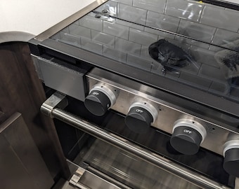 Alliance RV stove control panel protective cover