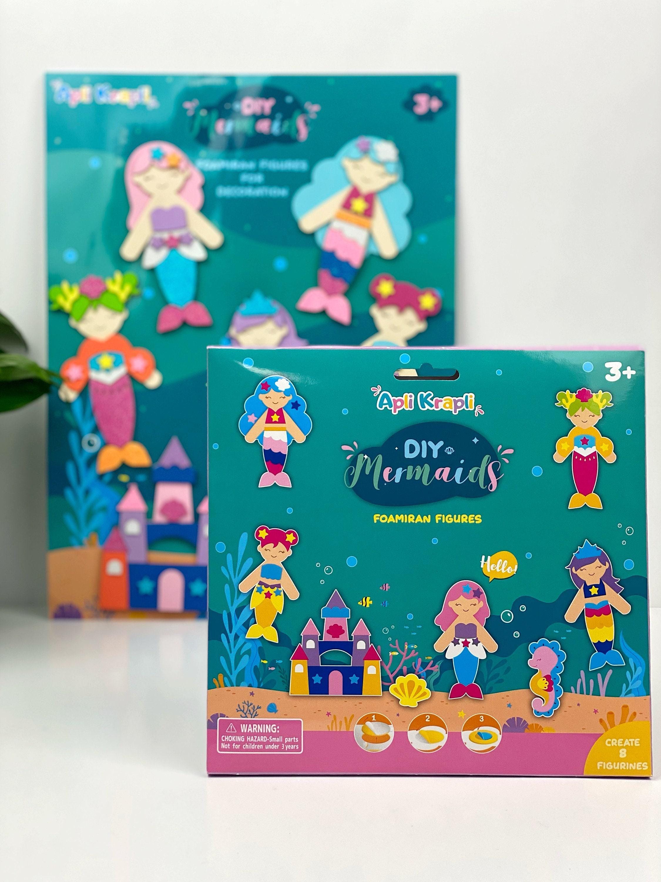 Mermaids Crafts for Kids, Under the Sea Activity Kit, Mermaid and Sea ...