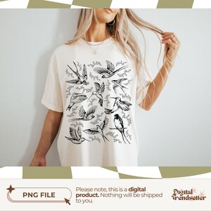 Girly Shirt Design Pack Retro Nature Animal Tshirt Png Pack Vintage Inspired