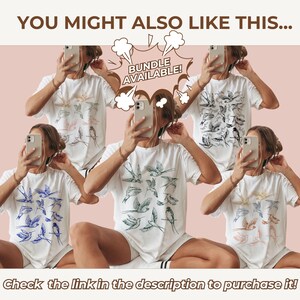 Retro Nature Wild Bird Watchers Gift Hippie Birds Lover Gift