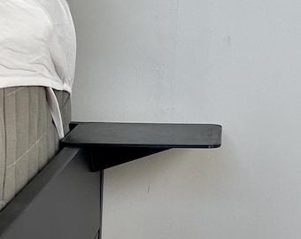 Clip-On Bedside Shelf, Space-Saving Nightstand