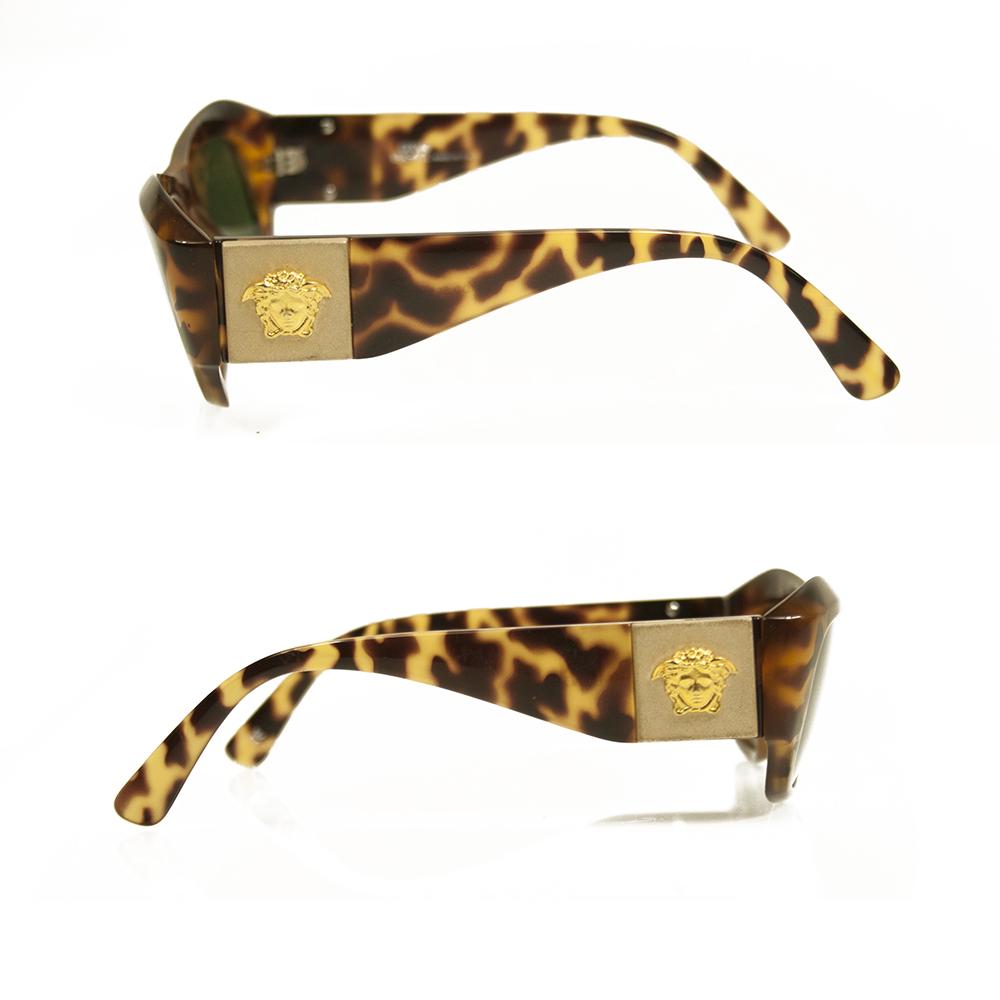 Gianni Versace S95 Vintage Brown Tortoise Gold Tone Medusa  display picture 1