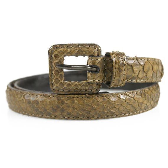 Richard Gampel Snake Skin Belt. Richard Gampel Snake Skin Belt. Western Vibe, In... | Depop main image 3