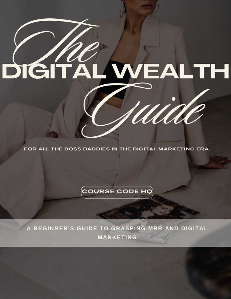 The Digital Wealth Guide- Step by Step MRR Ebook Bundle - Etsy