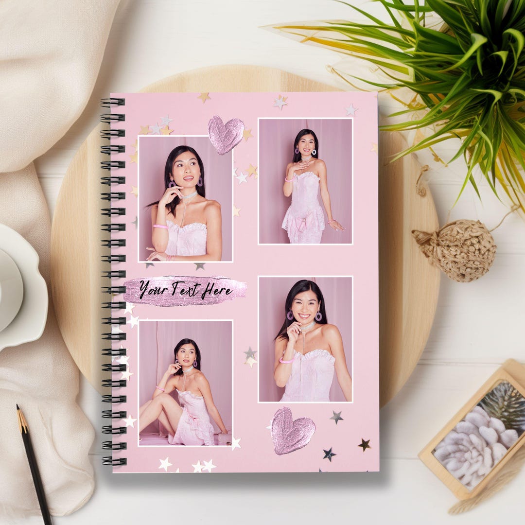 Personalized Spiral Notebook, Custom Notebook, Lined Notebook ...