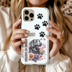 Personalized Chesapeake Bay Retriever Phone Case, Custom Dog iPhone Tough Case, Duck Hunter Mobile Phone Case, Duck Hunting Gifts