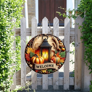 Fall Welcome Door Hanger, Fall Wooden Door Hanger, Fall Wooden Front Door Decor, Hello Fall Wooden Door Hanger, Pumpkin Fall Door Sign