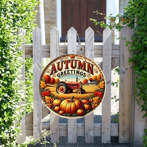 Fall Welcome Door Hanger, Fall Wooden Door Hanger, Fall Wooden Front Door Decor, Hello Fall Wooden Door Hanger, Pumpkin Fall Door Sign