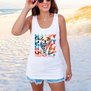 4th Of July Bulldog T Shirt Independence Day Bulldog Mom Shirt Bulldog Gifts Dog Mama Birthday July 4th Patriotic Tee
