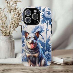 Australian Cattle Dog Phone Case Blue Heeler iPhone Cover Cute Samsung Galaxy Phone Cover Gift for New Dog Owner Accessory Dog Mom Present
