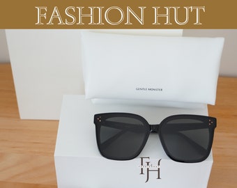 Colección de gafas originales Gentle Monster HER 01 Black 2024, embalaje completo