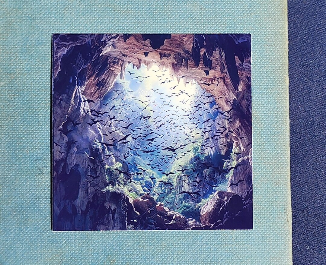 Bats in a Cave Sticker - Etsy