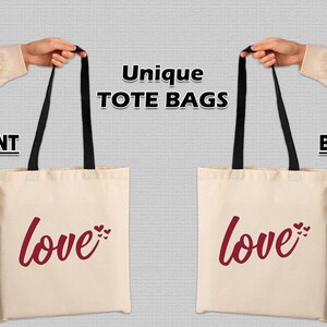Ästhetische Liebeszeichen stilvolle Tragetaschen - Schöne Design-Einkaufstasche - Bestes Geschenk für Frauen - Neue Designtaschen - Liebesbrief-Designtaschen