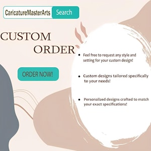 Custom Caricature Memory Book – 8–10 Pages with Friends & Family Illustrations