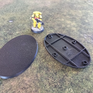 3D Printed Blank Bases – Oval 105x70mm