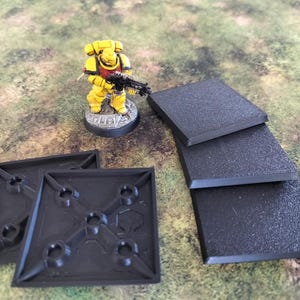3D Printed Bases – 50mm Square